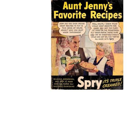 Spry Shortening Kitchen Spry Vegetable Shortening Aunt Jennys